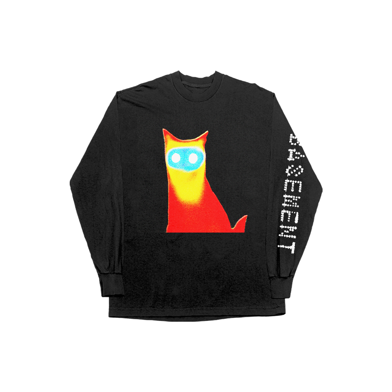 basement "wired cat" longsleeve