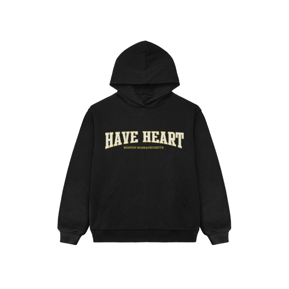 HAVE HEART "BOSTON STRAIGHT EDGE" HOODIE (BLACK)